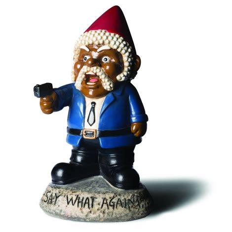 Samuel l jackson garden gnome - This Big Kahuna of a garden gnome stands as a ruthless hitman against the tyranny of unrighteous weeds.Simply put, if you’ve got BMF stamped on your wallet, then this is the garden gnome for you.For people who like: Christmas gifts for him gardening gnomesFeatures & specsLooks an awful lot like Jules from Pulp FictionThe platform reads “Say ...